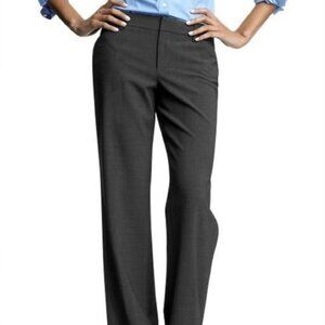 GAP Perfect Trouser Women’s Size 12L Grey Plaid Dress Pants 35.5” Inseam